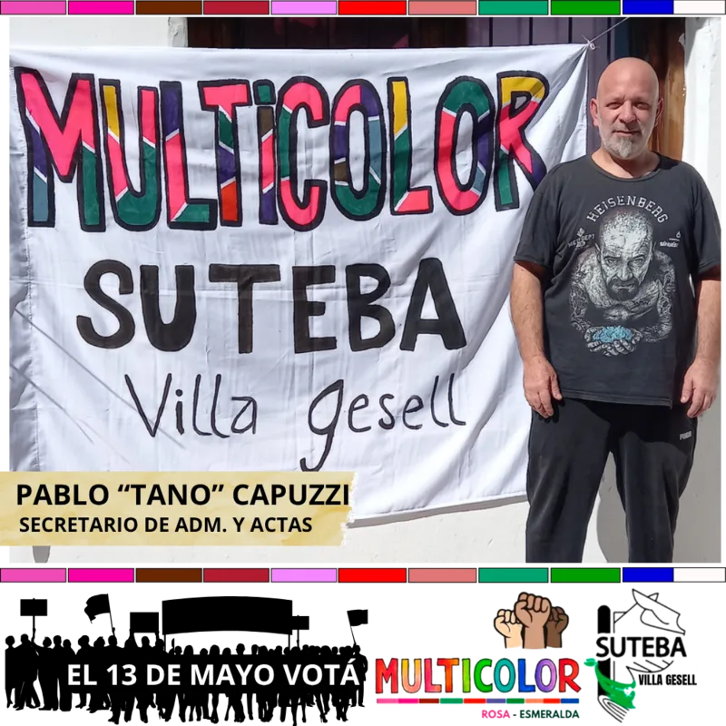 Pablo "Tano" Capuzzi — Sec. Administrativa y Actas