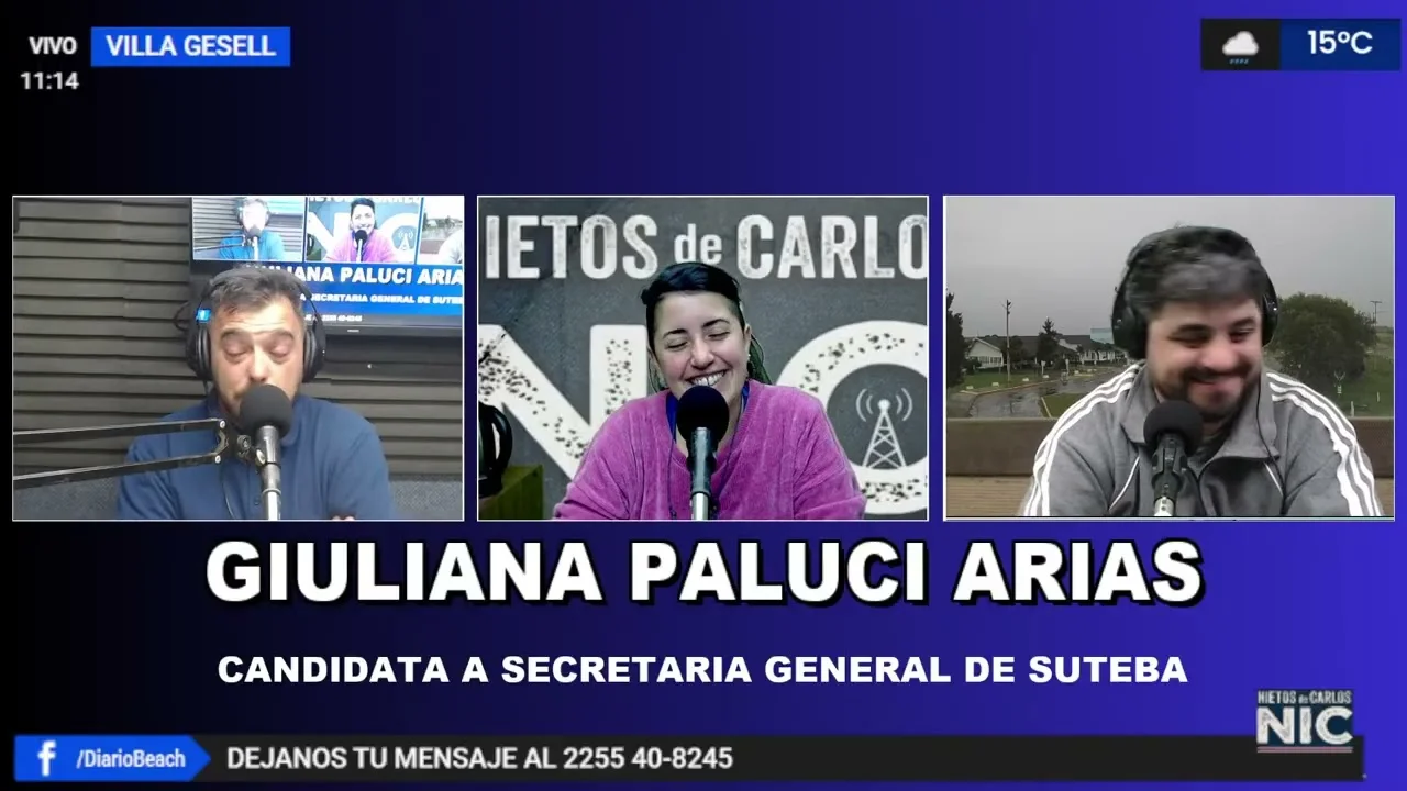ELECCIONES SUTEBA | hablamos con Giuliana Paluci arias candidata lista multicolor